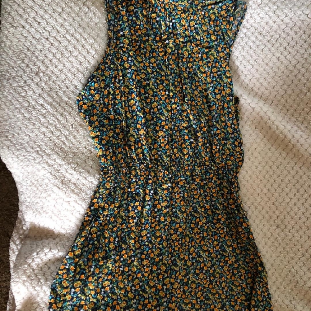 Flower Romper that ties around the neck Super Cute!!